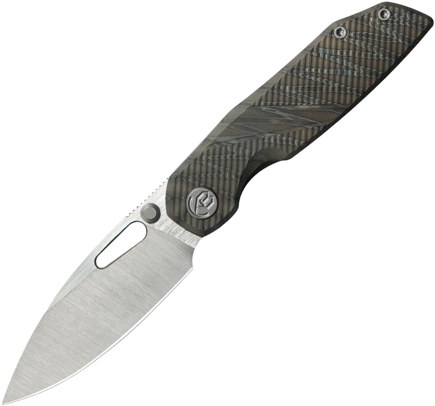 Sear Framelock Flamed Ti