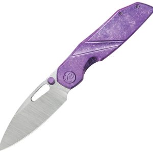 Sear Framelock Purple Ti
