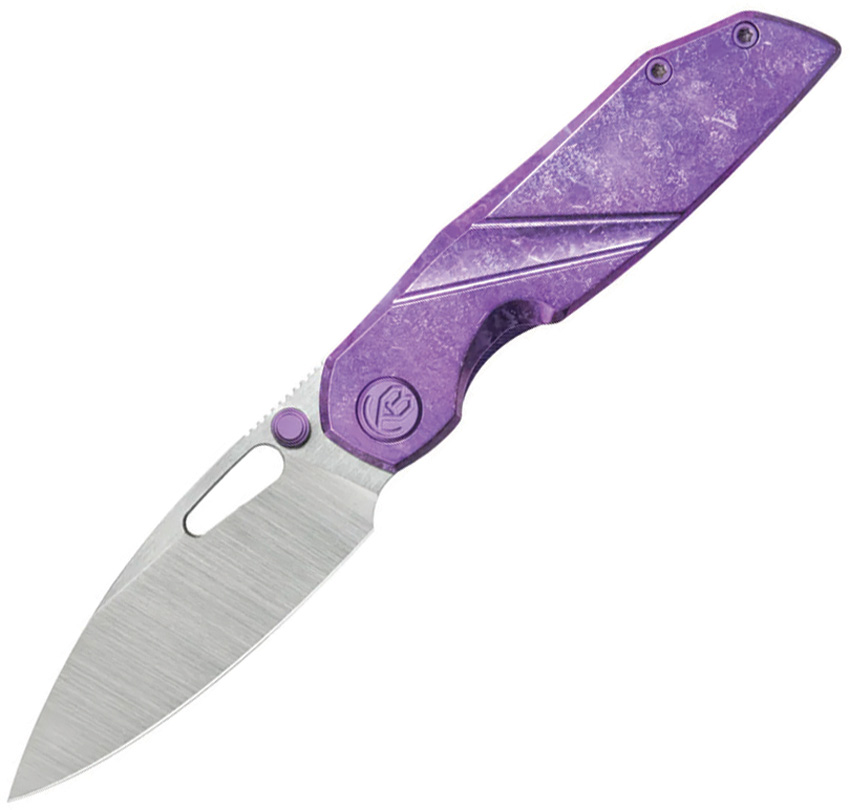 Sear Framelock Purple Ti