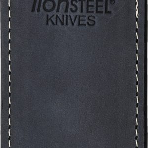 Vertical Leather Sheath Blue