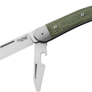 Jack Folder Green Micarta