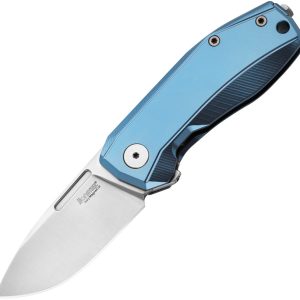 Nano Framelock Blue TI