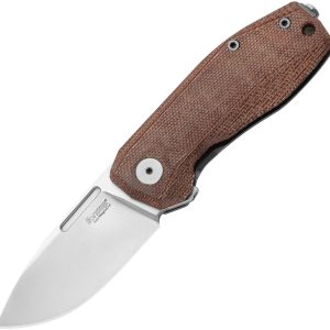 Nano Framelock Natural Micarta