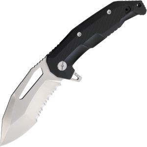 AKRAV Gen 6X Framelock Serrate