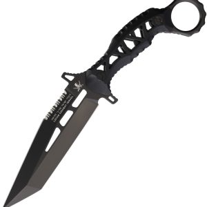KHAOS REVENGER Fixed Blade Blk