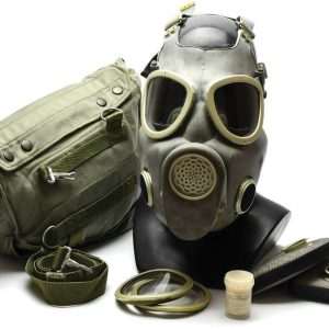 Polish MP4 Gas Mask With 5 Fil