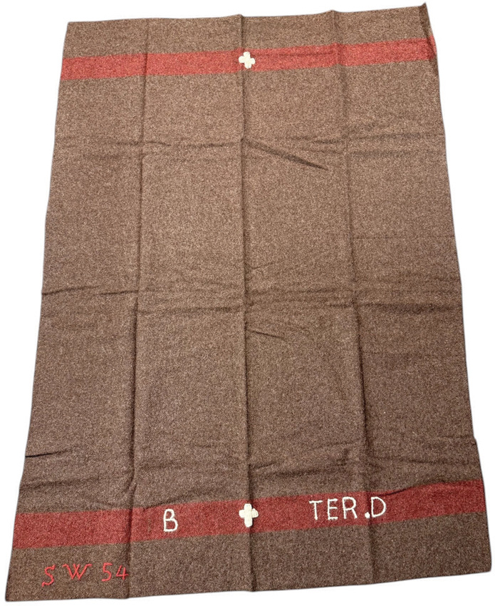 Swiss Brown Wool Blanket