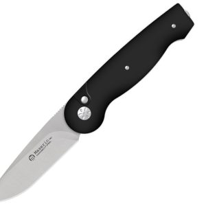 Summit Button Lock Black G10