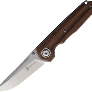 Samurai 2.0 Linerlock Brn Mic