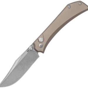 Amon Button Lock Brz Ti