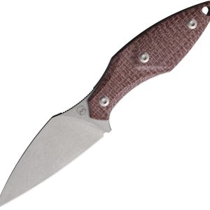 Hawky Fixed Blade Red Burlap