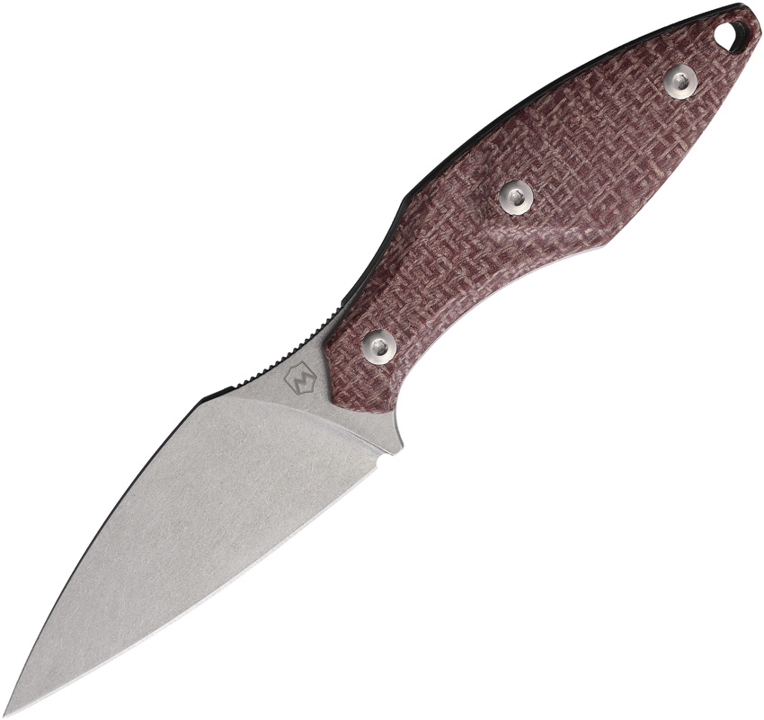 Hawky Fixed Blade Red Burlap