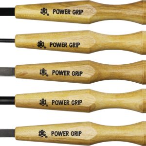 Power Grip Wood Chisel Set 5pc