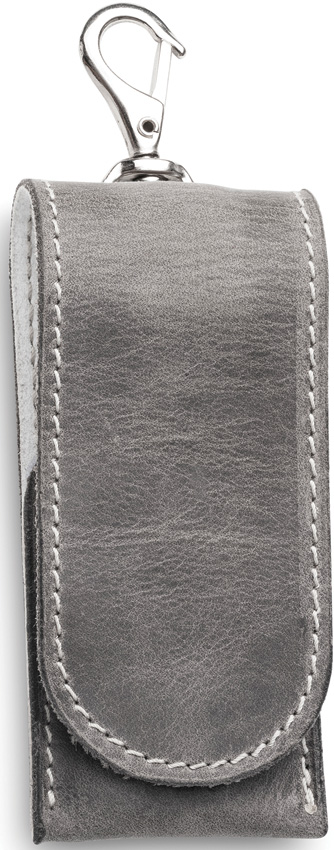 Leather Tool Pouch Gray
