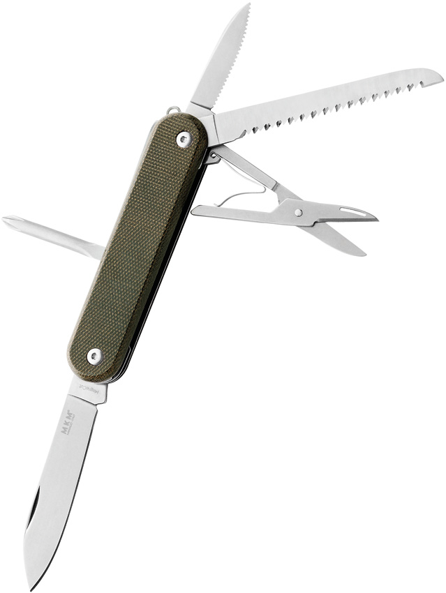Malga 5 Multipurpose Knife Grn