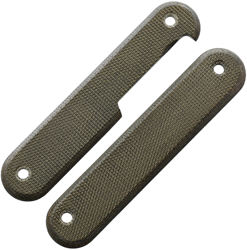 Malga 6 Scales Green Micarta