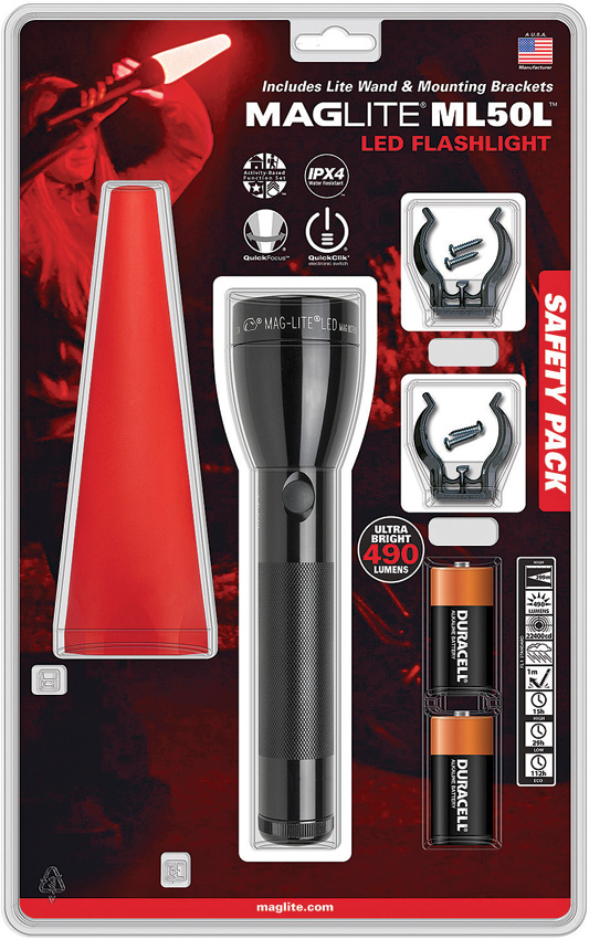 ML50L LED Flashlight Safety