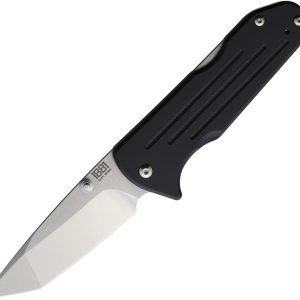 Bourbon Lockback Black Tanto