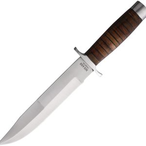 Fixed Blade Stacked Leather