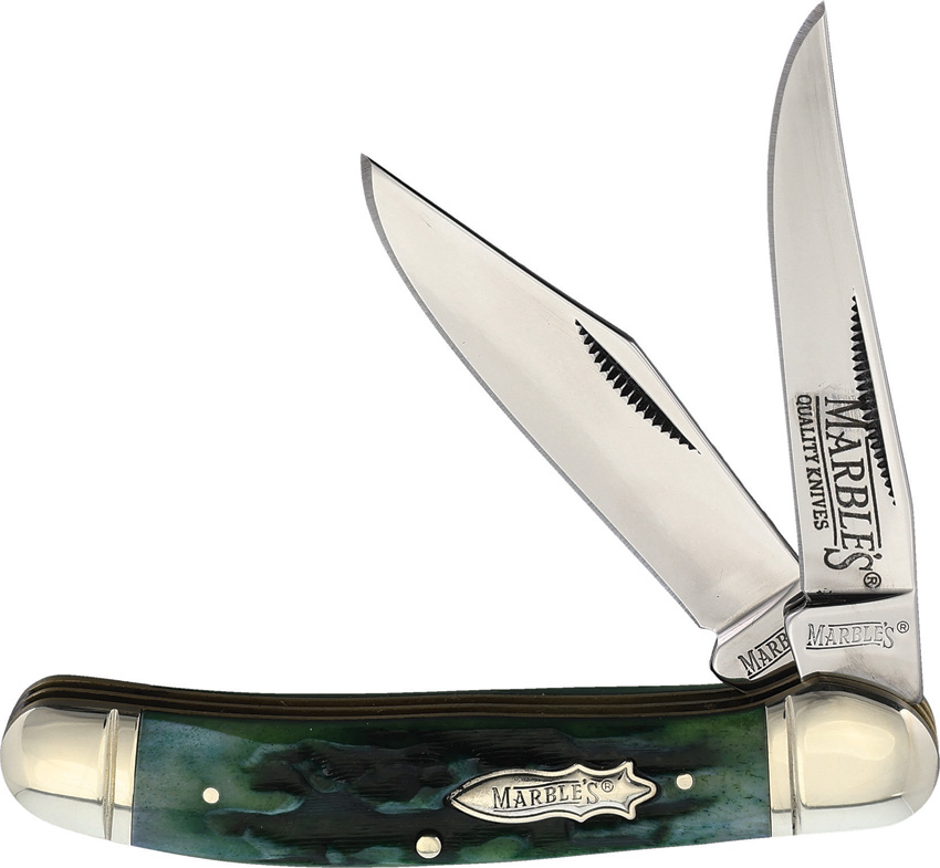 Copperhead Green Stag Bone