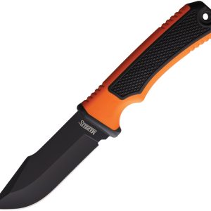 Fixed Blade Orange Black