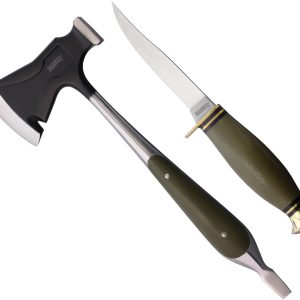 Hunter Combo Green Micarta