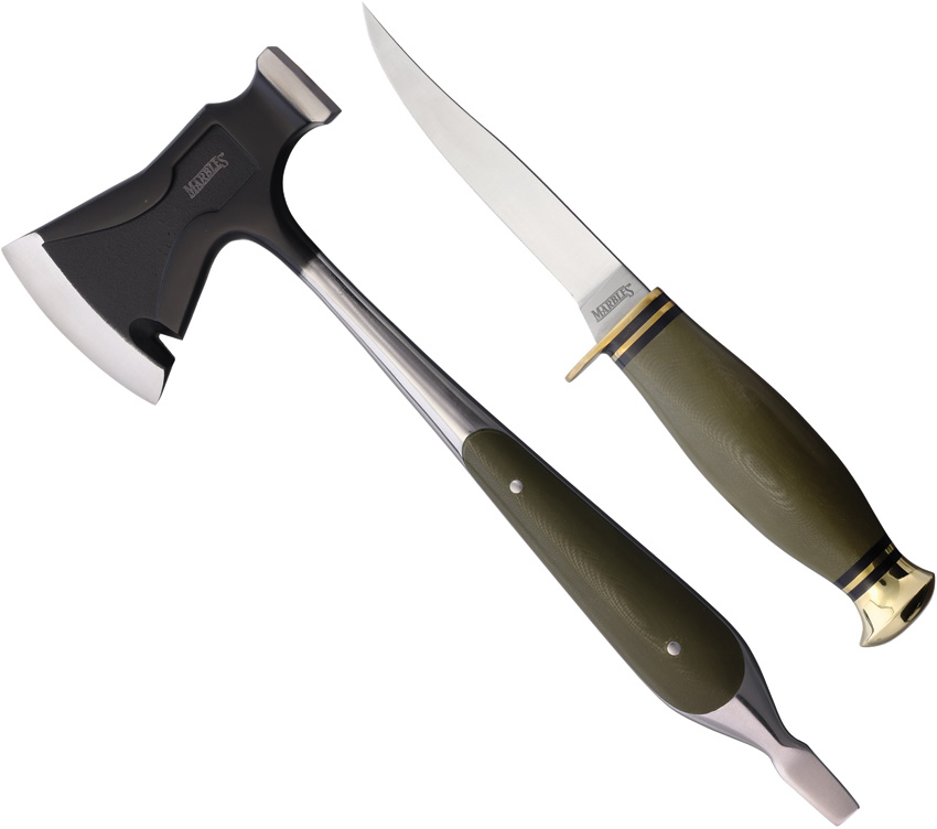 Hunter Combo Green Micarta