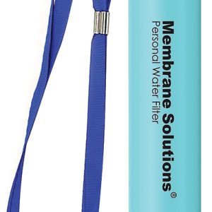Water Filter Straw Blue