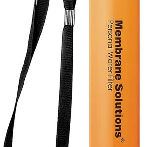 Water Filter Straw Orange