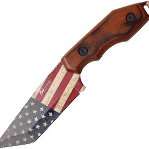 American Flag Fixed Blade