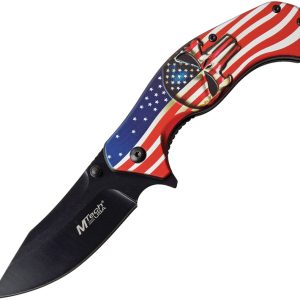 American Flag Linerlock A/O