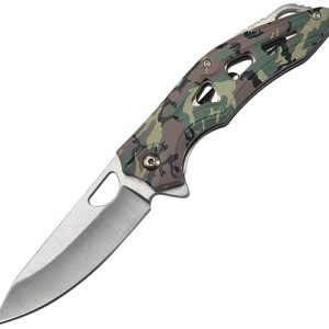 Linerlock A/O Green Camo