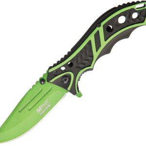 Linerlock Black/Green A/O