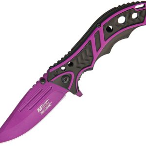 Linerlock Black/Purple A/O