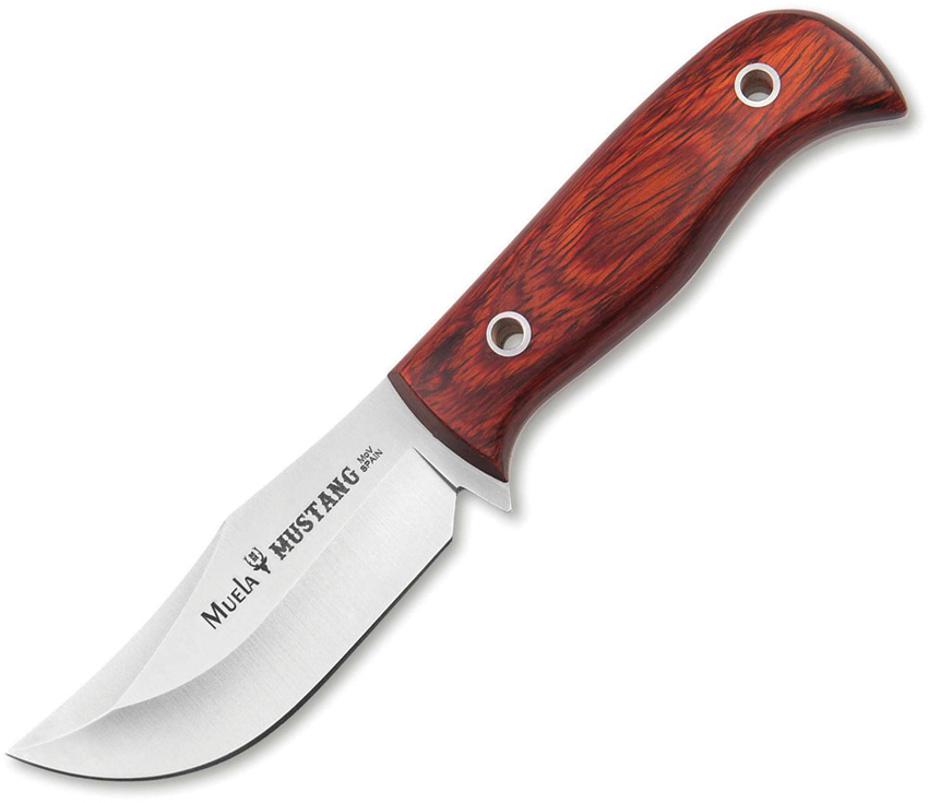 Mustang Fixed Blade Wood