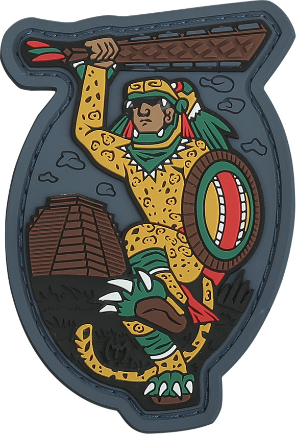 Jaguar Warrior Patch Color