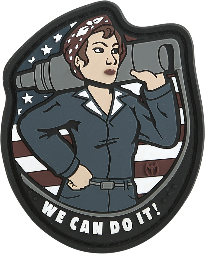 Riveting Rosie Patch Tact