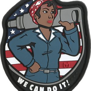 Riveting Rosie Patch Color