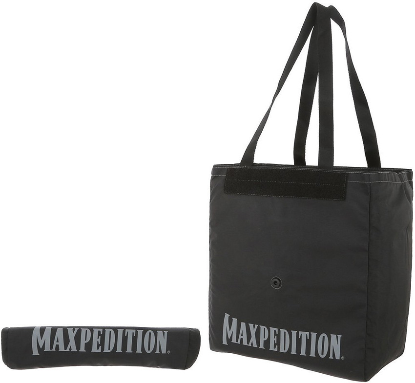 Roll Up Tote Black