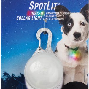 SpotLit Disc-O Collar Light