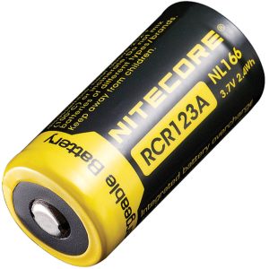 Rechargeable RCR123A Battery