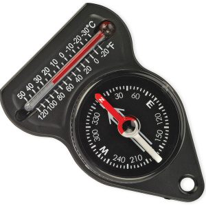 Mini Compass w/Thermometer