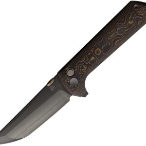 Chop 2 Button Lock Copper CF