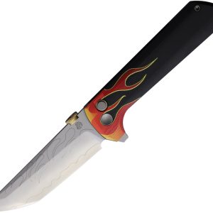 Chop 2 Button Lock Flames