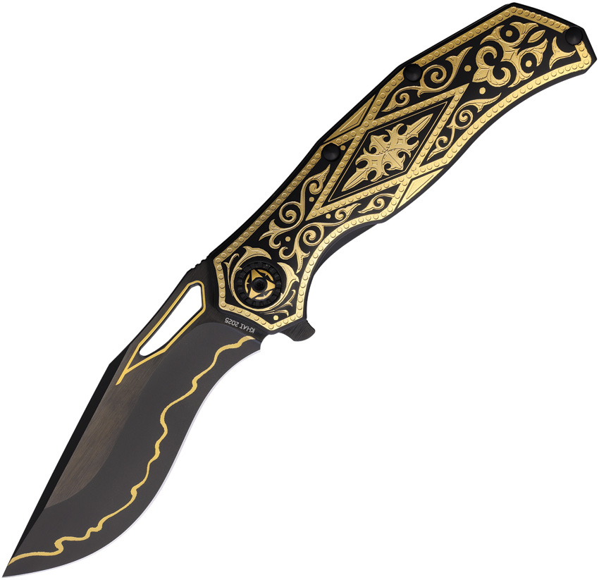 Gold Nocturne Linerlock 24K