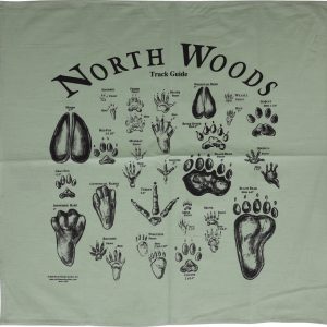 Animal Track Bandana Green