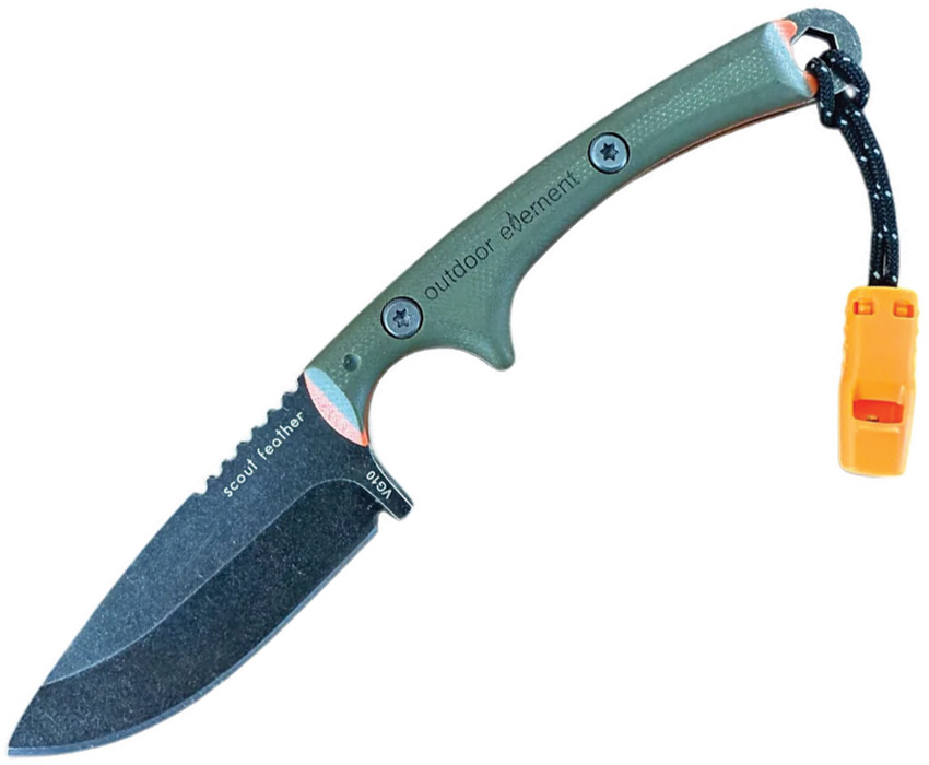 Scout Feather Fixed Blade OD