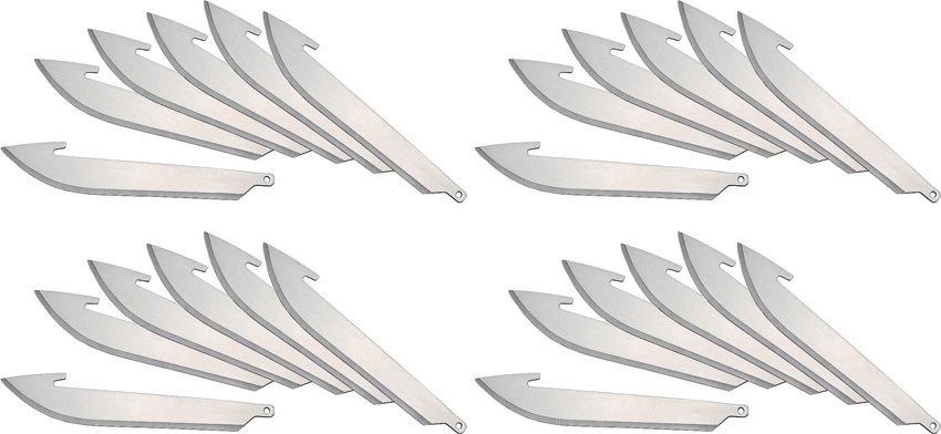 Drop Point Blades Pack of 24