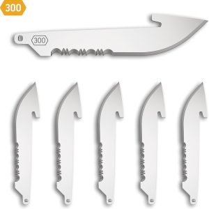 Drop Point Blade Pack 6 Blk