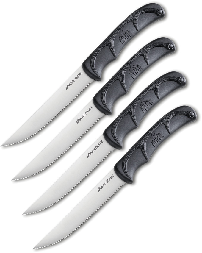 Wild Game Steak Knives Black